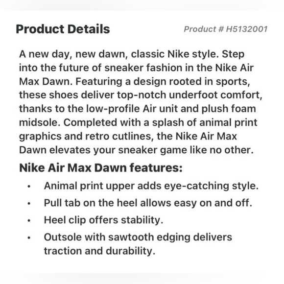 Nike Air Max Dawn SE “Safari” Black/White/Purple/Habanero Red Size 8W Firm price - Picture 2 of 8